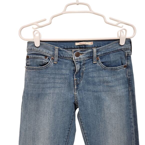 Levi's Strauss & Co. 602 Pin Slim Straight Leg Jeans Light Blue Size 28 - Picture 3 of 9